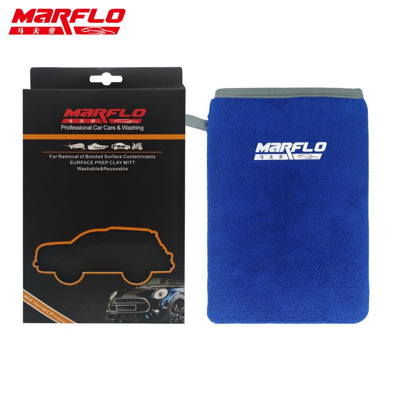 Horse Pimps Rau Grinding Clay Gloves Common Quality Carwash Grinding Clay Gloves Magic Clay Mitt Beauty Bug