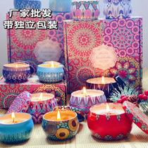 Soy wax dried flower scented candle wedding souvenir bedroom romantic essential oil scented candle manufacturer