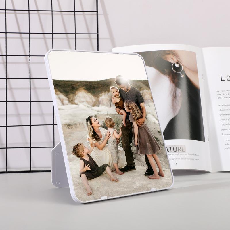 Factory direct injection plastic photo frame modern minimalist wedding photo studio baby children photo horizontal and vertical universal photo frame