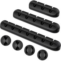 Creative silicone storage hub charging cable organizer data cable holder mobile phone desktop cable manager