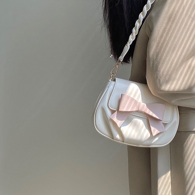 Mini Slipper bag girl bag cute Japanese bag red bag red blast sweet and refined niche Sen