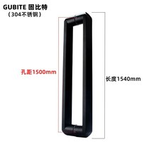 20212021 g glass door handle bathroom shower room with large mobile door office push Ramen handle 304