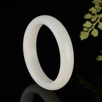 20212021 New f Xinjiang and Tian Yubai jade bracelet wide version jade bracelet childrens jade bracelets