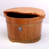 Импортная дубовая ванна для домашнего использования, увеличенная толщина