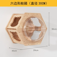 Гексагональная ящик для компартмента [без установки упаковки]