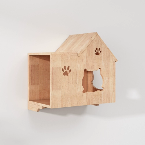 E0 Full -Solid Wood High -end дубовая стена -на стенах кошачьего кота