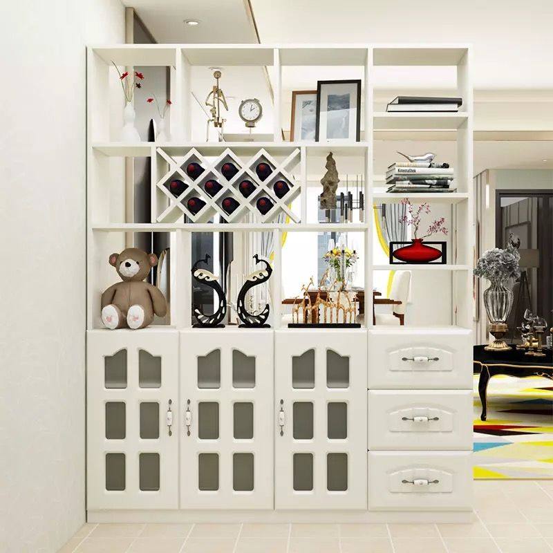 Wine Cabinet Partition Cabinet Modern Minimalist Living Room Home Cabinet Shoe Screen Shelf Storage Cabinet Entryway Hall Cabinet