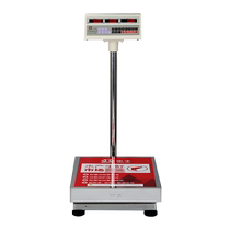 Zhongzi brand electronic scale platform scale stainless steel electronic scale 300 kg 500 waterproof seafood aquatic product commercial large