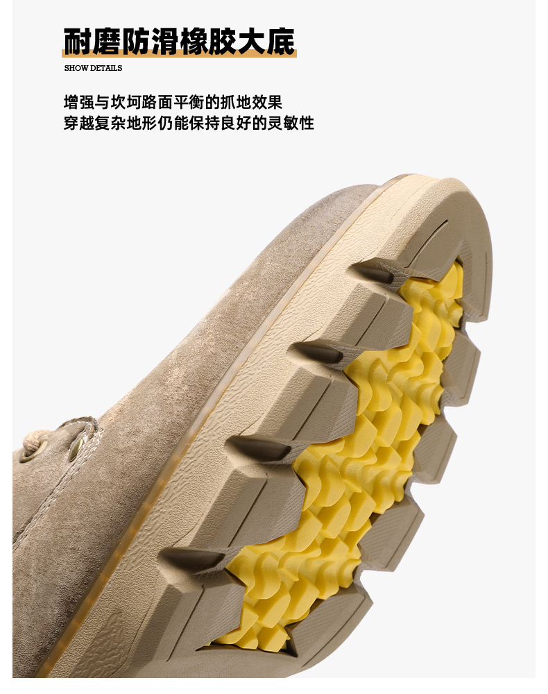 美国潮牌 Dickies 男女 真皮马丁靴 休闲工装靴 图4