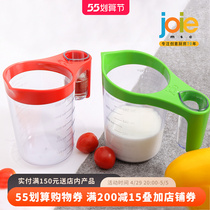 joie big food grade plastic calorie cup with scale home milk cup kitchen daily baking cups milk tea shop