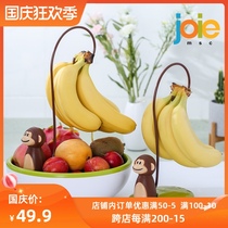 joie cute little monkey fruit plate Net red fruit plate pot living room household 2021 New hanging banana shelf