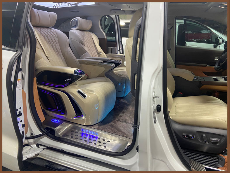 Toyota Senna Air Seat Grevia Trumpchi M8 Special Air Seat Modified Sofa Bed Wood Floor