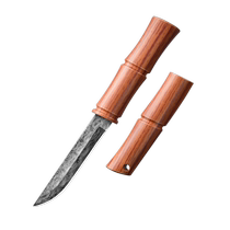 Новый фруктовый нож Suning с дамасским узором для дома креативный нож для экспресс-доставки острый бамбуковый нож высокой твердости 1249