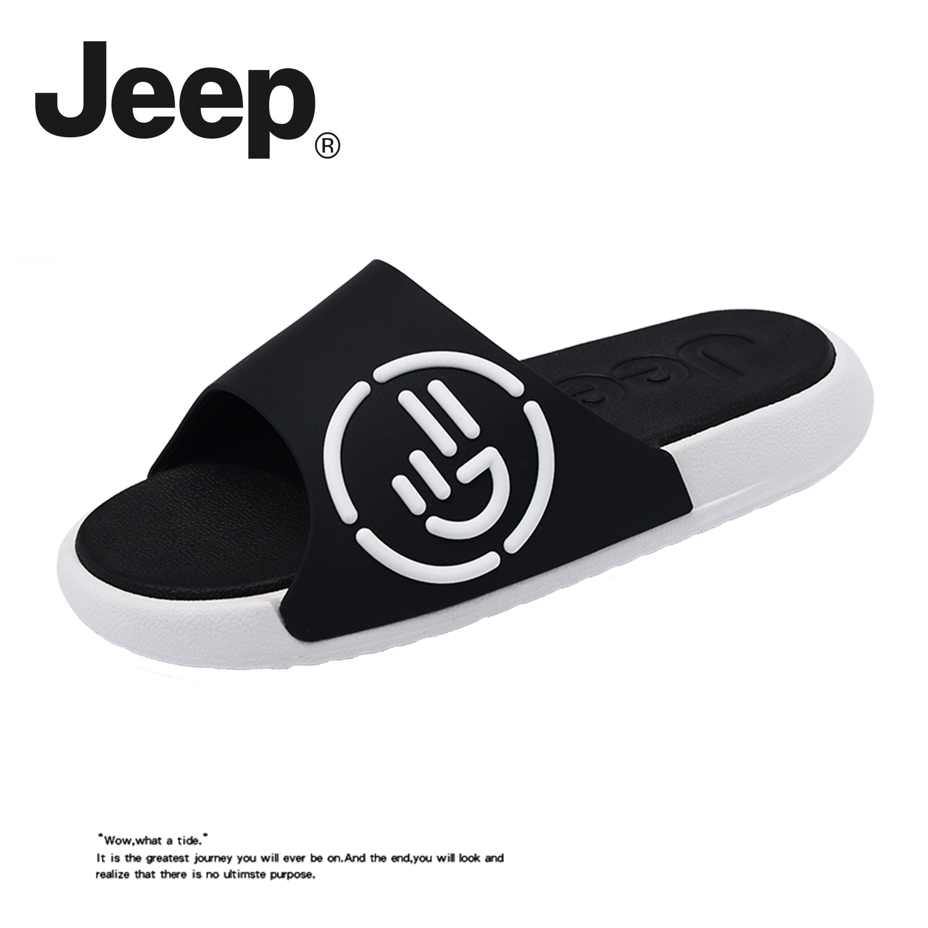 JEEP gip slippers men's 2022 summer new outwear thick bottom I tugs personality Sport cool Drag men 's