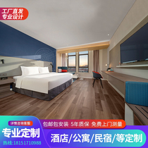 Hotel Bed Room Design Guestroom Baggage rack One-size tablehead Cabinet Simple modern custom-made full furniture