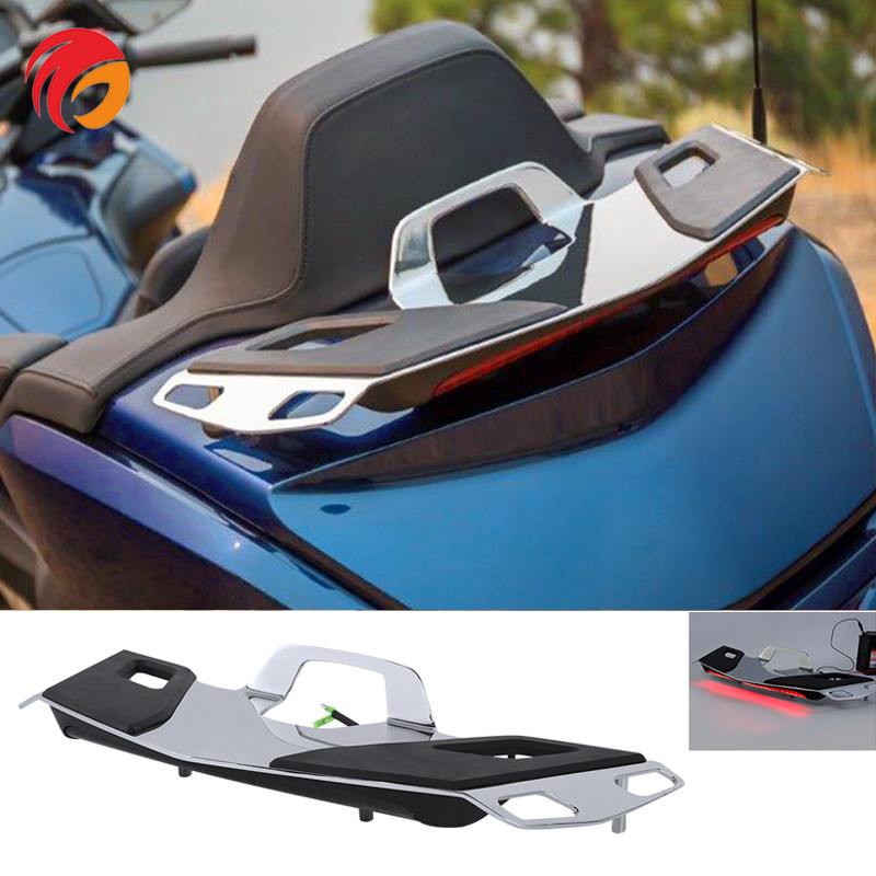 Suitable for gold wing 1800 18-20 years Cruise Version Retrofit Tailbox Luggage Rack Fixed High brake light