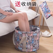 Bubble Foot Bucket Folding Basin Portable travel Bubble foot bag Foldable bucket washbasin Disposable Washbasin Tour