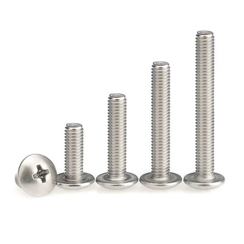 M4M5mm304 stainless steel TM cross large flat head screw head screws * 4x6x8x25x40x60x70x80