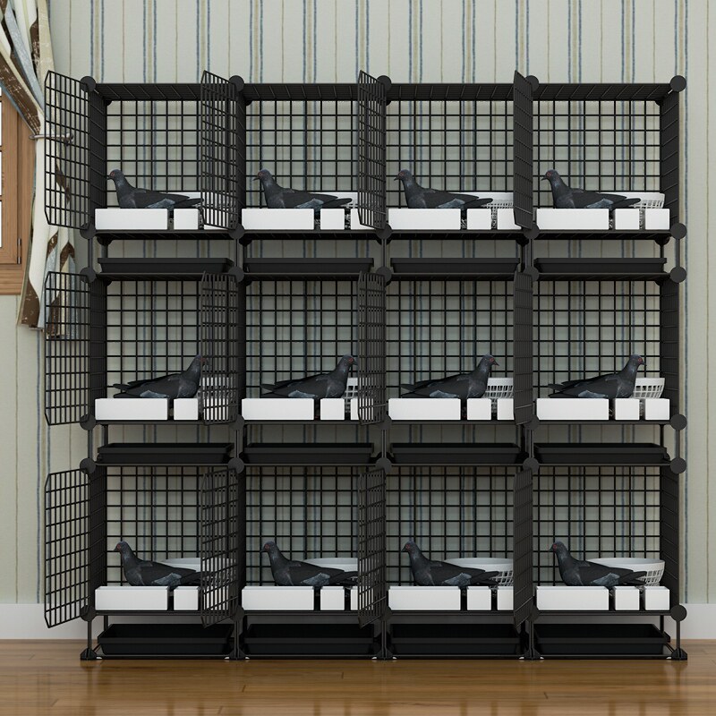 Pigeon cage home multilayer pairing breeding cage adoptive pigeon Geon Pair Cage Nest large number exclusive Breeding Pigeon Cage Nest