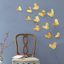 Christmas decorations scene atmosphere decoration Shopping mall hotel shop simulation butterfly stickers Wall stickers window stickers