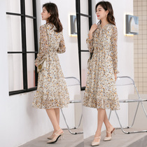 Love Tutin Broken Flowers Snowspun Cotton Spinning Dress Woman 2021 Spring Summer Dress New Style Tea Hysteria Dress Temperament Gentle Printed Skirt