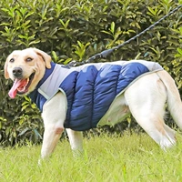 Собачья одежда зимняя средняя и большая собака золотисто -ретривер Лабрадор Самуя с собакой теплый утолщенная зимняя хлопковая одежда