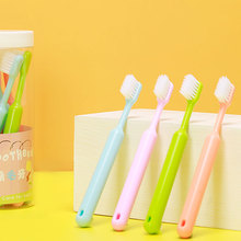 【送收纳杯】桃小米儿童软毛牙刷10支