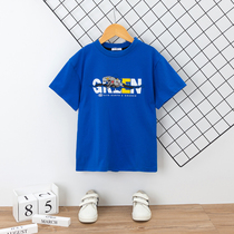 Discount Bala Bala Boy Short Sleeve T-shirt 2022 New Summer Dress CUHK Child Casual Pure Cotton Blouse
