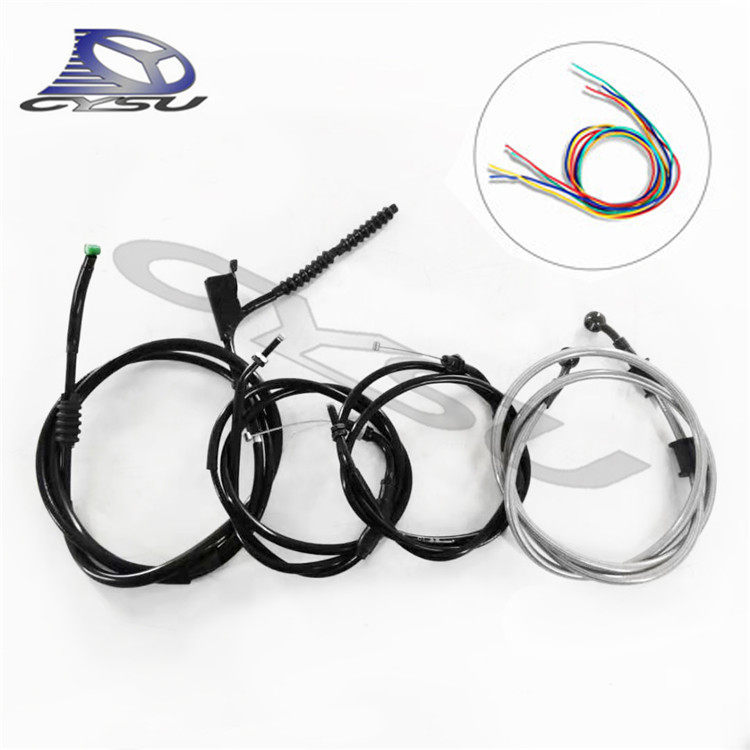 Suitable for Lifan 250 V16 Longjia V Lengthened Clutch Wire Throttle line Oil tubing Line 3-3 Extension 3-3