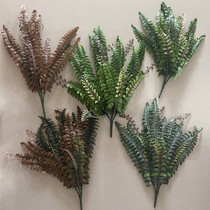 Yu han 38 Ye extra-large Persian leaf fern plant hanging green planting grass plant wall wedding wall-hanging large beam