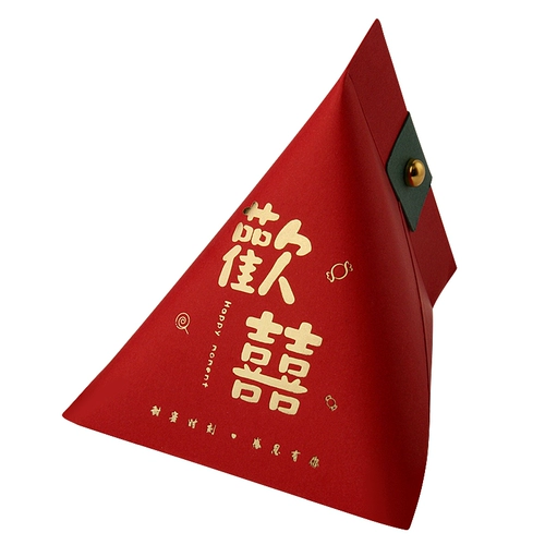 2024 Новая китайская свадебная свадебная конфетка бесплатно складная конфетка.