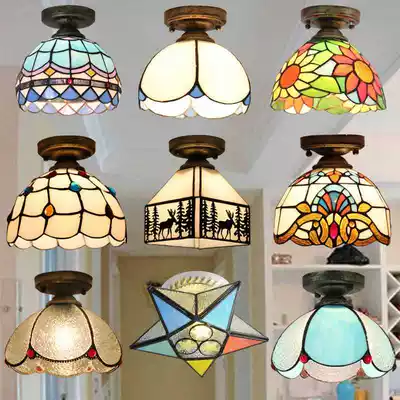 Ceiling lamp Club Hotel bedroom Corridor lamp Simple art lamp Decorative lamp Children's room European-style bay window lamp Master bedroom