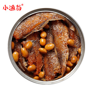 小渔翁香辣五香黄花鱼罐头140g*3罐