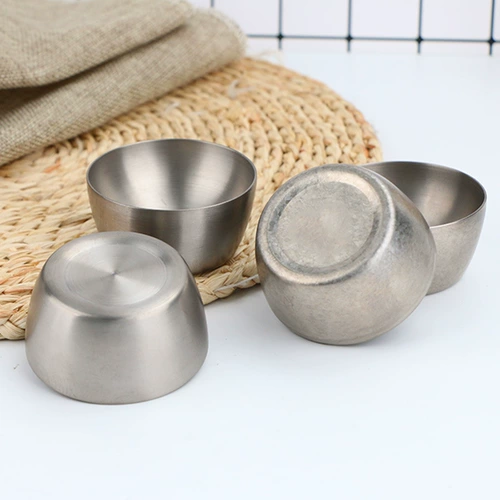 Двухэтажный чай со стаканом для кемпинга, металлическая чайная чашка, посуда для домашнего использования