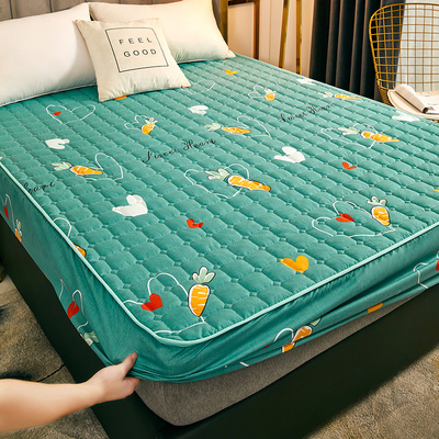 【富晴旗舰店】全包裹防水夹棉床笠