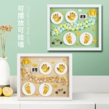 Детские отпечатки рук и ног, чернильная подушечка, сувенир, фоторамка для новорожденных, детский отпечаток рук, подарок на день рождения