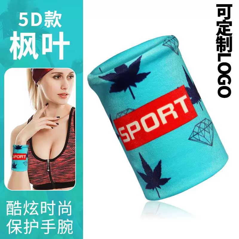 Bong gân Thể dục Cổ tay Bóng rổ Đồ bảo hộ Vòng tay Nữ Vòng đeo tay Mồ hôi Hấp thụ Làm mát Chạy Lau Mồ hôi Thoáng khí Thể thao Vòng tay Nam - Dụng cụ thể thao