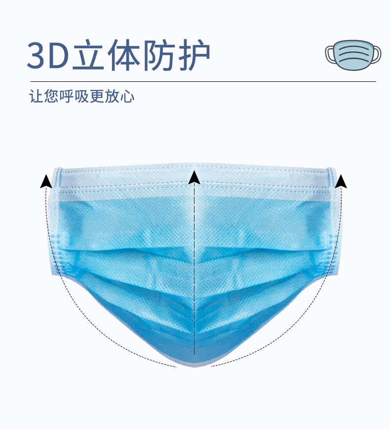 药监局备案 蜂语堂  一次性医用口罩 60只 图6