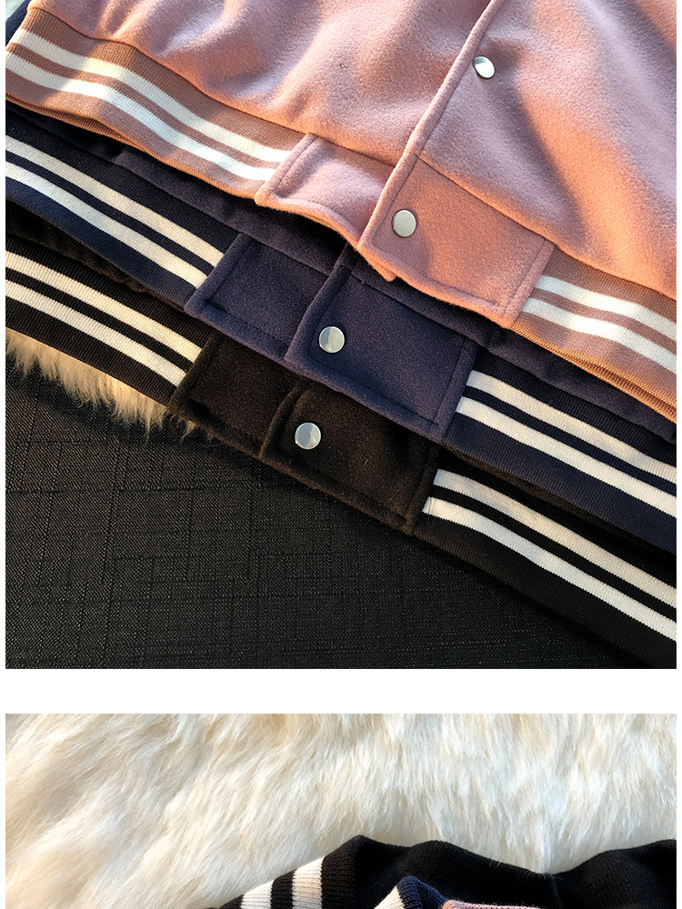 Одежда модная солнца защиты 日系cityboy黑白拼接外套oversize高街男vintage棒球服夹克情侣装