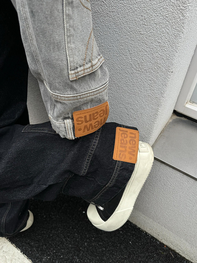 Джинсовая рубашка 美式重磅小众反穿主义牛仔外套hiphop潮牌痞帅炸街水洗做旧夹克男