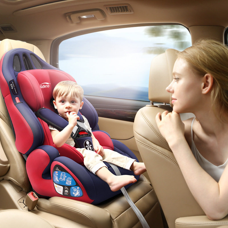 Child safety seat 0-4-9-12 years old baby baby car general car seat ISOFIX is easy and convenient