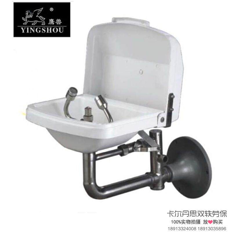 Eagle beast brand wall type eyewash inspection factory eyewash 6640-A shower wall all stainless steel eyewash