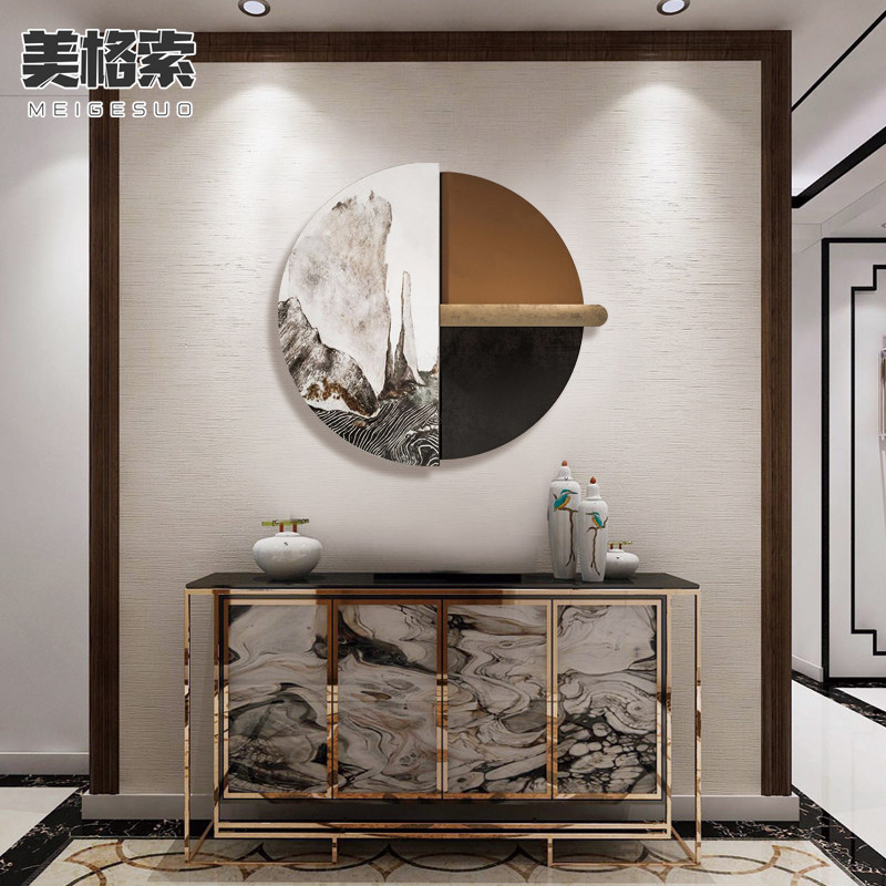New Chinese wall decoration hanging wall wall hanging wall hanging wall hanging bedroom living room restaurant creative wall hanging