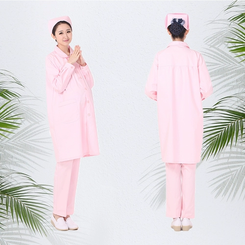 Униформа медсестры, униформа врача для беременных, белый халат для работы, короткий рукав, большой размер