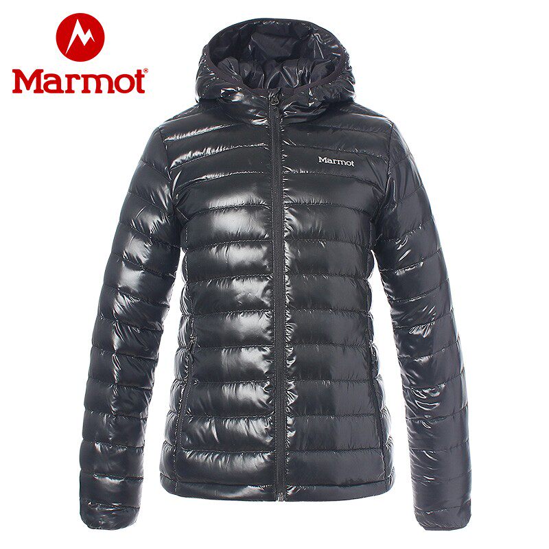 marmot earth dial rat new outdoor sport autumn and winter women refuse water windproof light slim 700 puny velvet duvet clothes