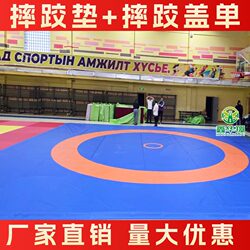 Wrestling Competition Training Mat Sanda Freestyle Wrestling Training Mat Chinese Wrestling Special Pvc Cover Single Wrestling Mat