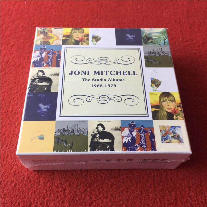 未拆封Joni Mitchell The studio Albums 1968-1979 10CD 壓痕