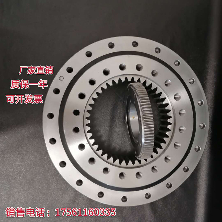 Internal tooth small slewing bearing mechanical turntable bearing crane fog gun machine palletizer slewing support bearing
