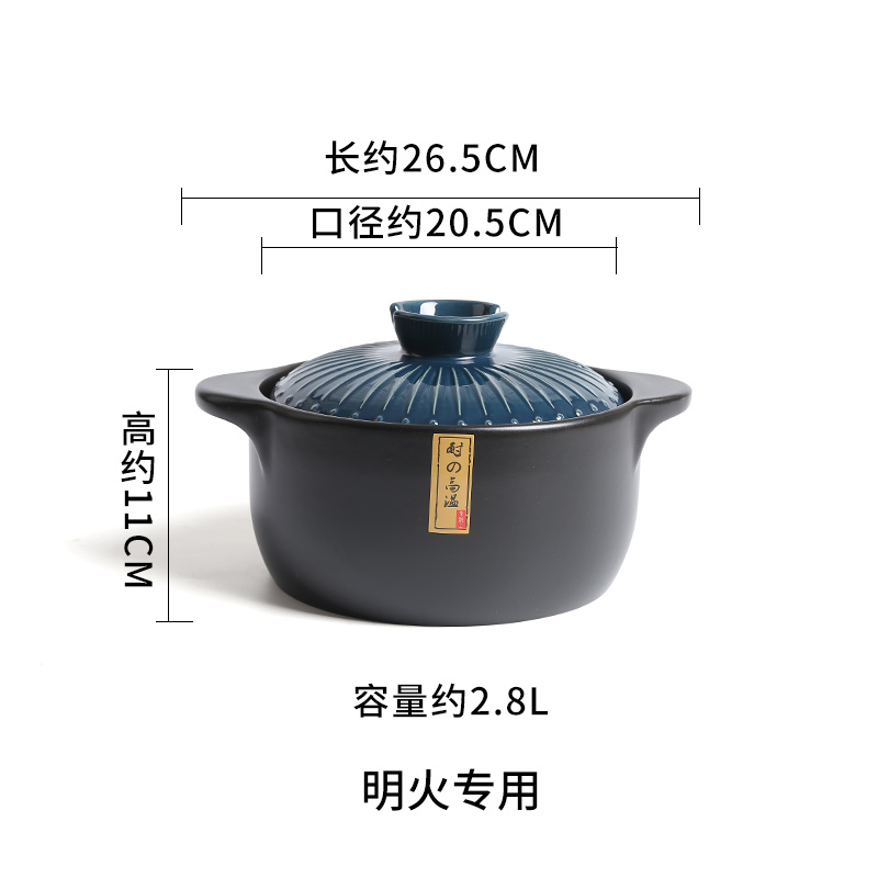 2.8L 珠光蓝（明火专用）适用1-4人