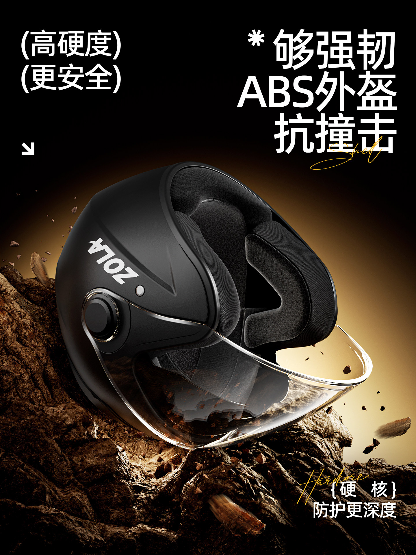 3C Certified Electric Motorcycle Helmet for Men and Women, Winter Warm Half Helmet, Full Helmet, All-Season Universal Safety Helmet